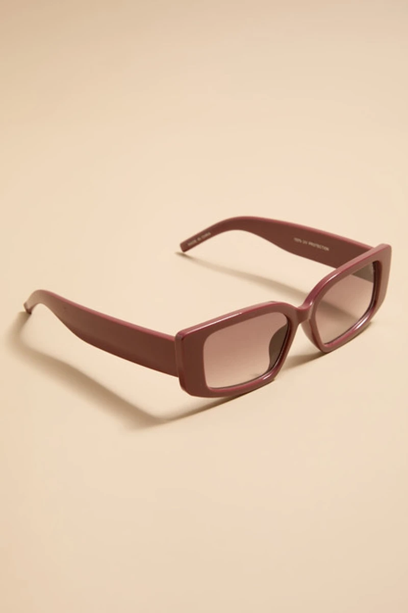 Jayne Chunky Cat Eye Sunglasses