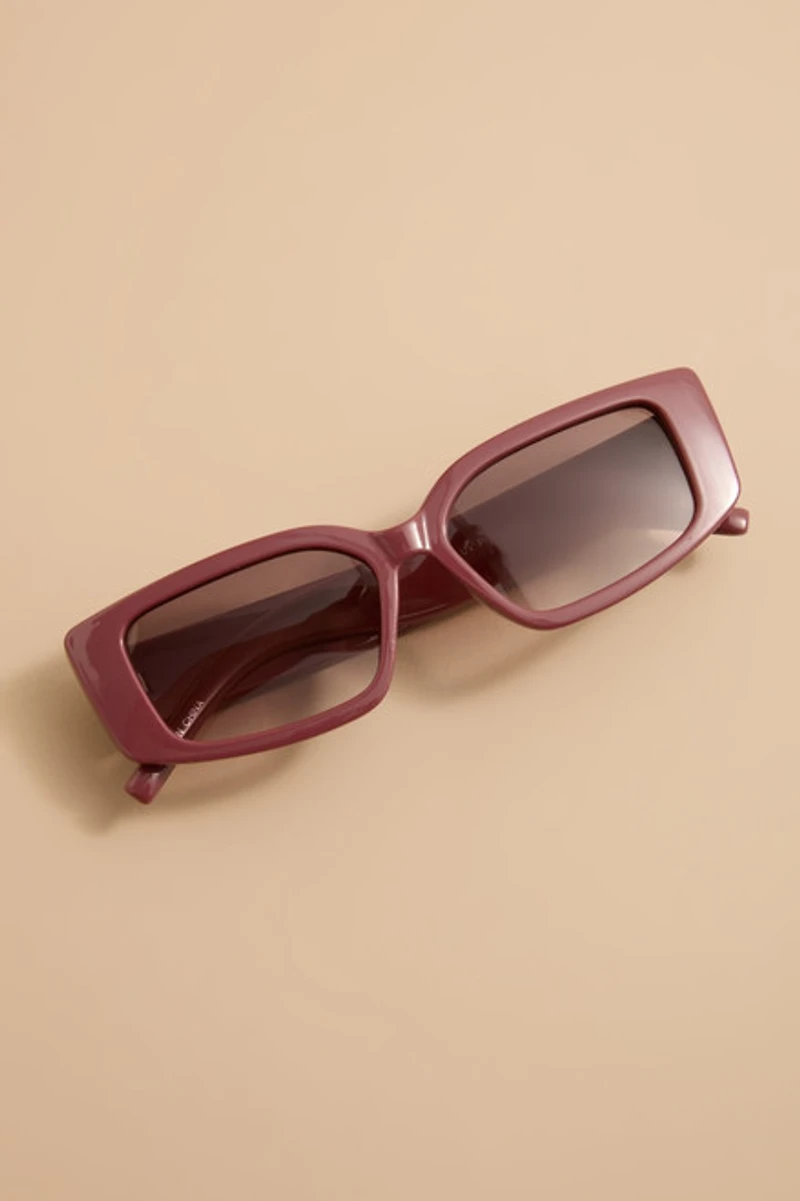 Jayne Chunky Cat Eye Sunglasses