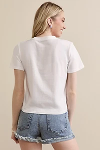 Julie Bow and Lemon Graphic Tee