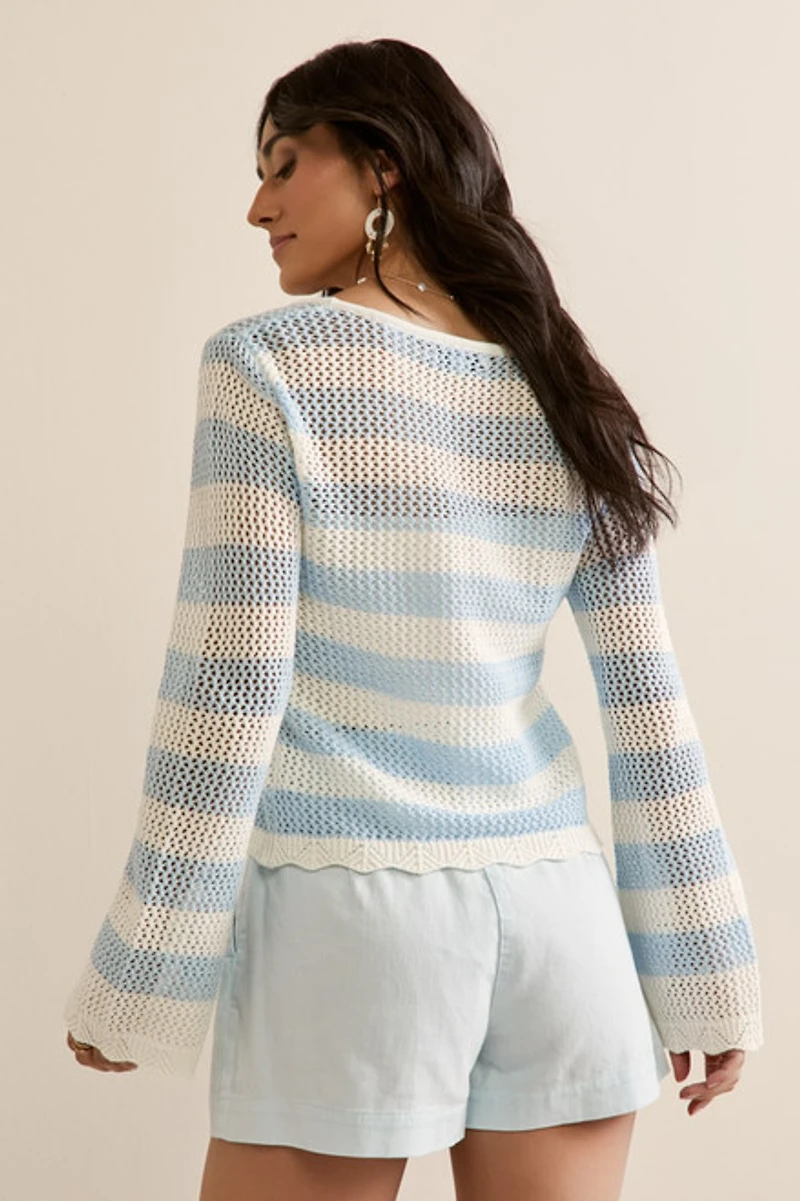 Mabel Striped Pullover Sweater