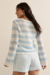 Mabel Striped Pullover Sweater