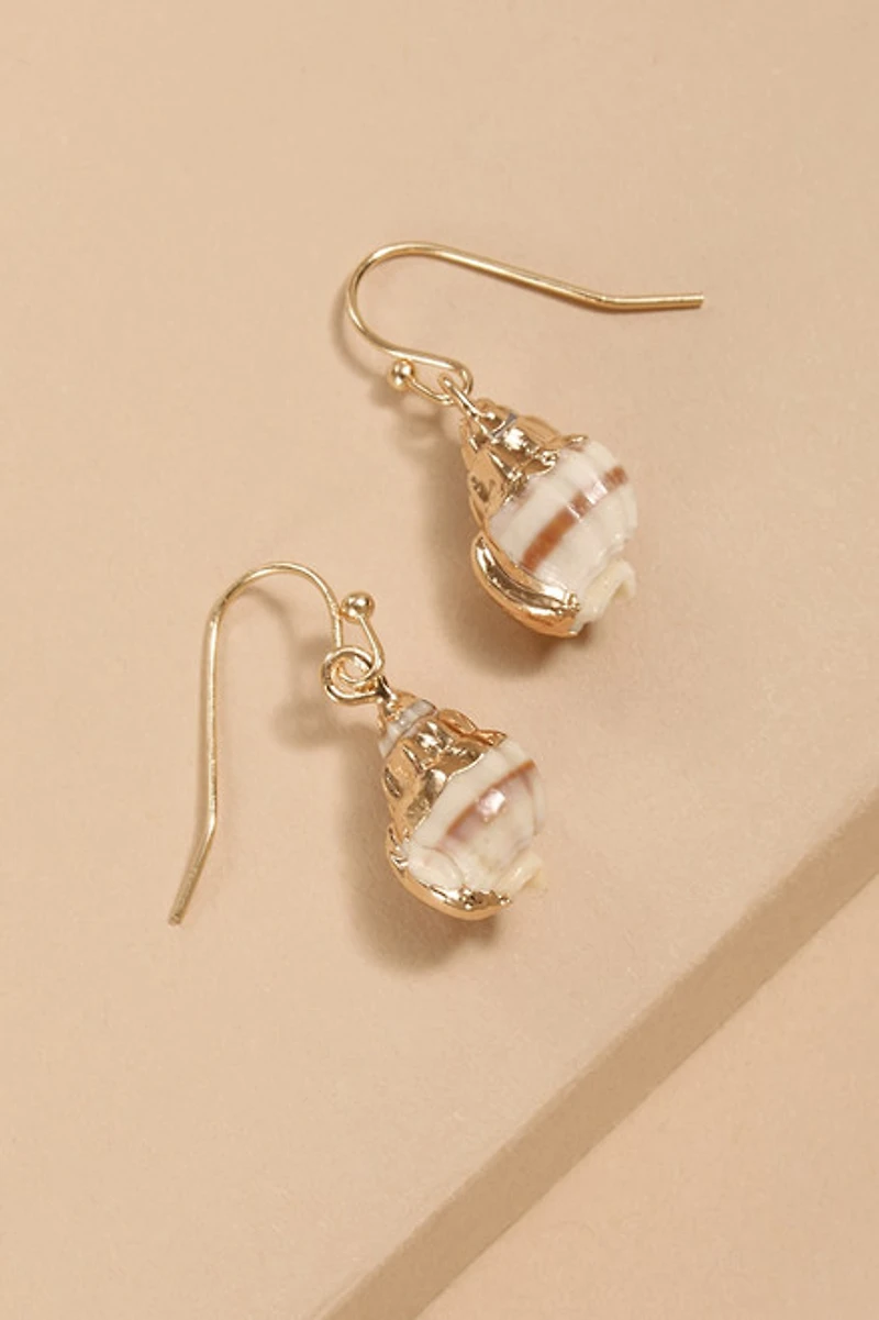 Sophie Mini Shell Drop Earrings