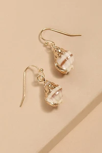 Sophie Mini Shell Drop Earrings