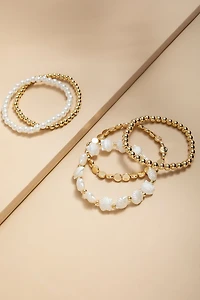 Tina Shell Beaded Bracelet Set