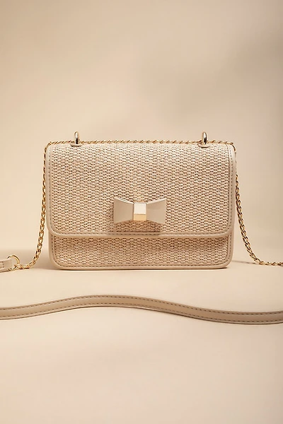 Stella Rattan Crossbody Bag