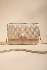 Stella Rattan Crossbody Bag