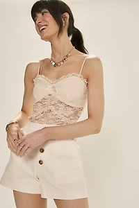 Rhea Lace Knit Bodysuit