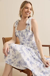 Bobbie Floral Tiered Maxi Dress
