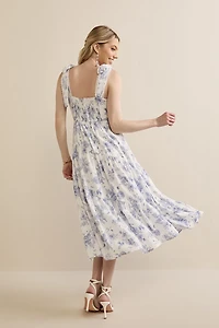 Bobbie Floral Tiered Maxi Dress