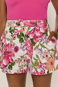 Alicia Floral Print Shorts