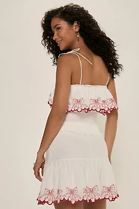 Margarita Smocked Cherry Top