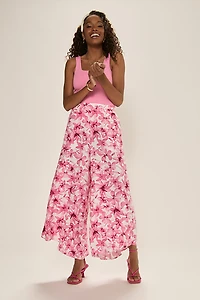 Leah Floral Fluid Pants