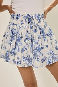 Tanya Floral Flippy Skirt