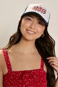USA Trucker Baseball Hat