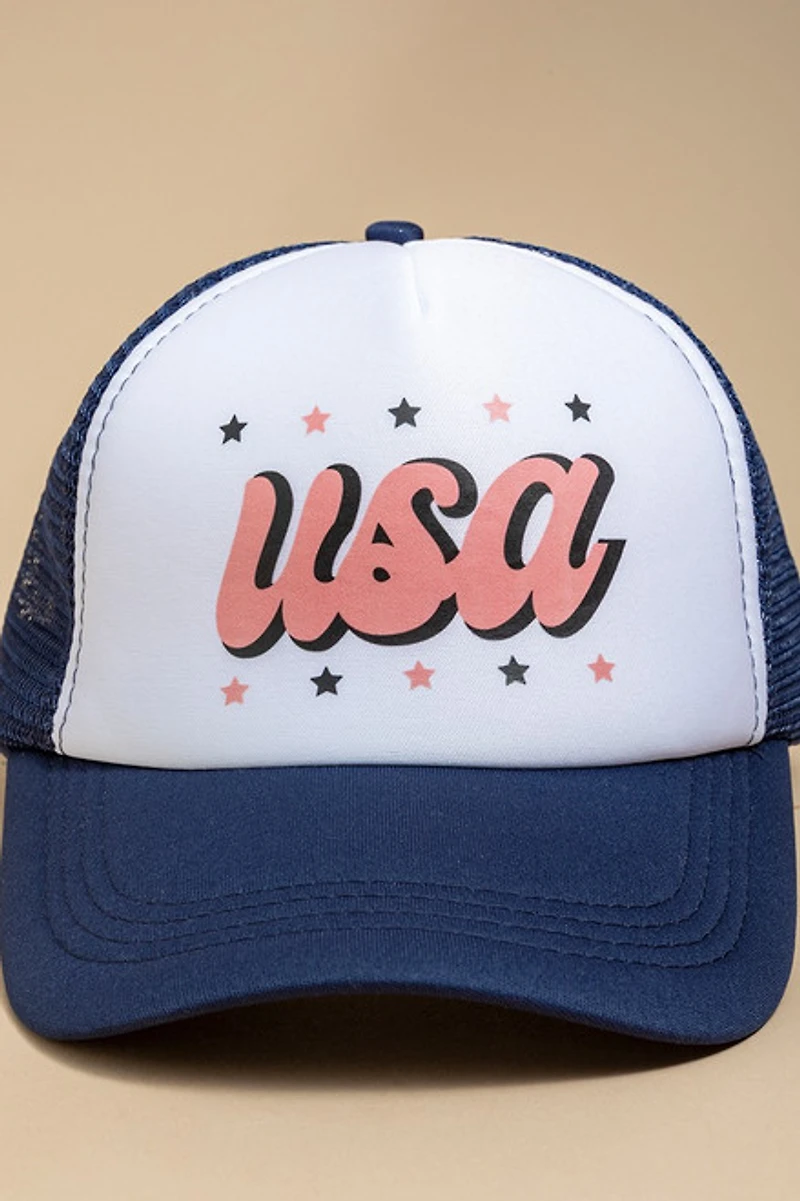 USA Trucker Baseball Hat