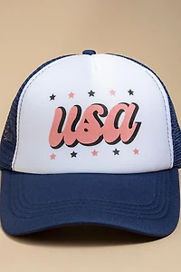 USA Trucker Baseball Hat