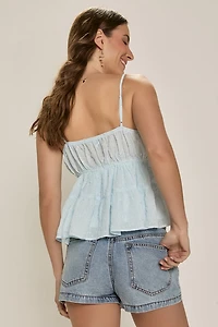 Simone Embroidered Top