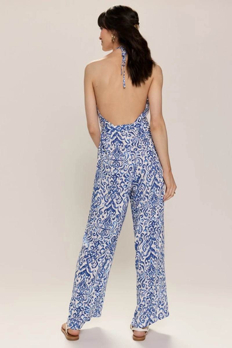 Tanya Halter Neck Jumpsuit