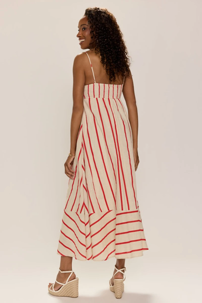 Jayne Striped Maxi Dress