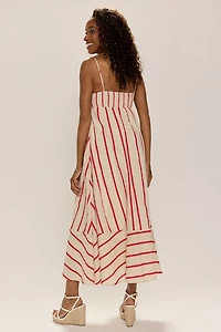 Jayne Striped Maxi Dress