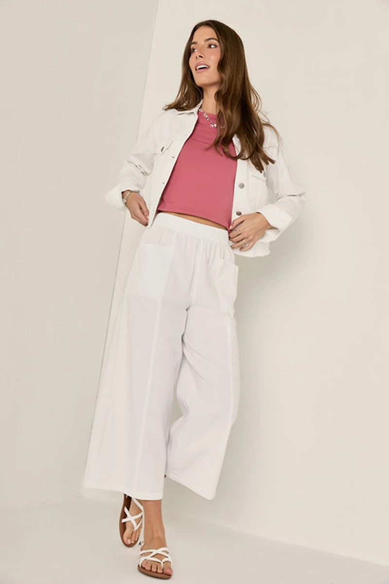 Aurelia Double Pocket Coulette Pants