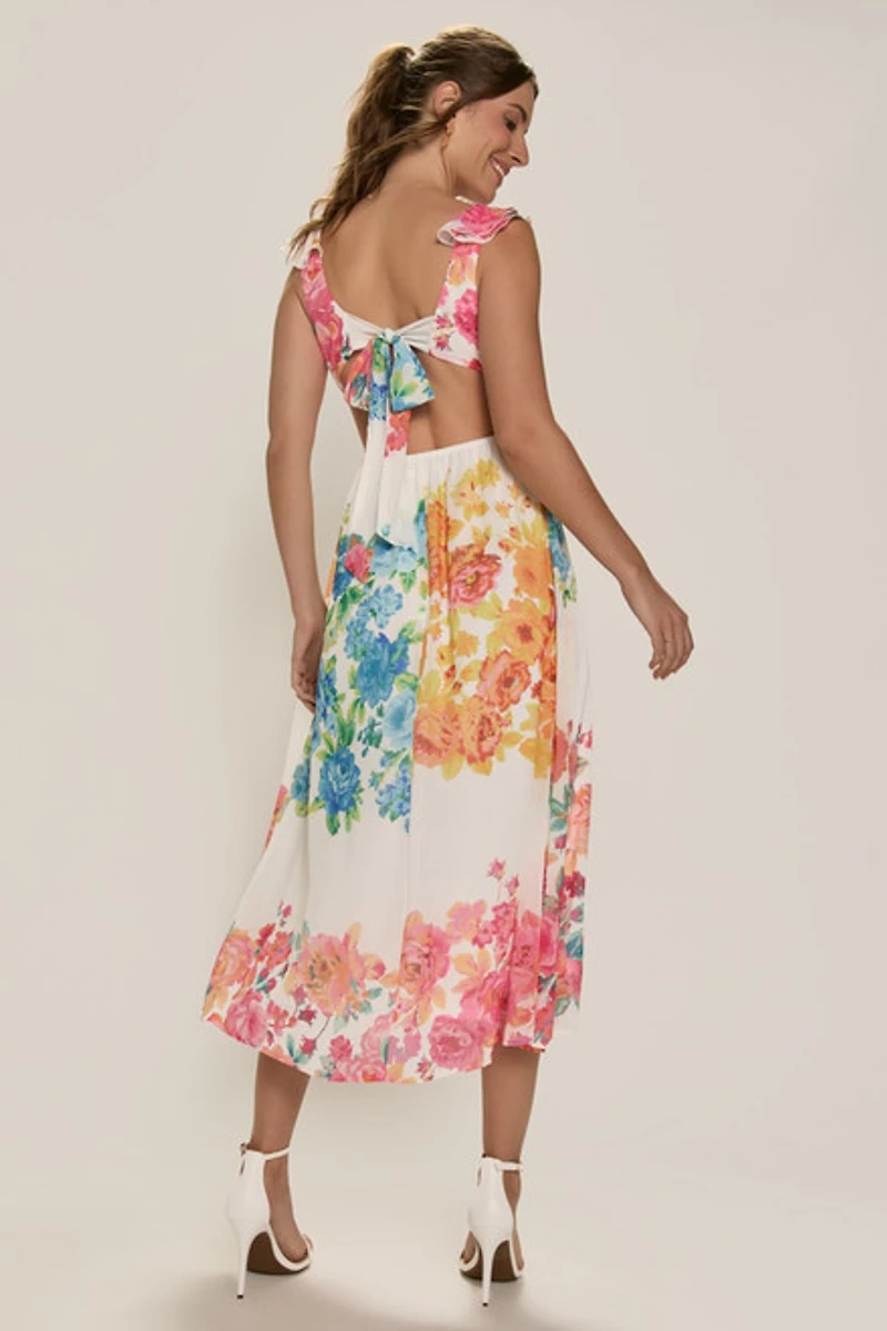 Melinda Floral Midi Dress