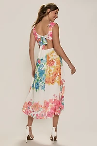 Melinda Floral Midi Dress