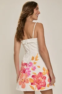 Elise Floral Mini Dress