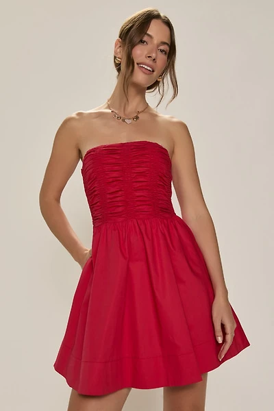 Shanna Ruched Mini Dress