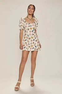 Trudy Fruit Print Mini Dress