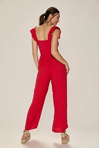 Jennifer Smocked Upper Jumpsuit