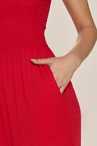 Jennifer Smocked Upper Jumpsuit