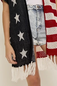 Nina American Flag Kimono