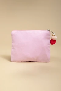 Allie Strawberry Beaded Pouch