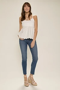 Katie Crochet Upper Tank Top