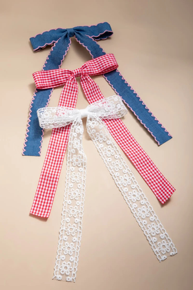 Charlie Americana Hair Bows