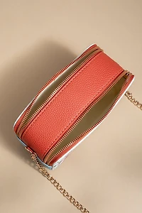 Roslyn Floral Faux Leather Crossbody Bag