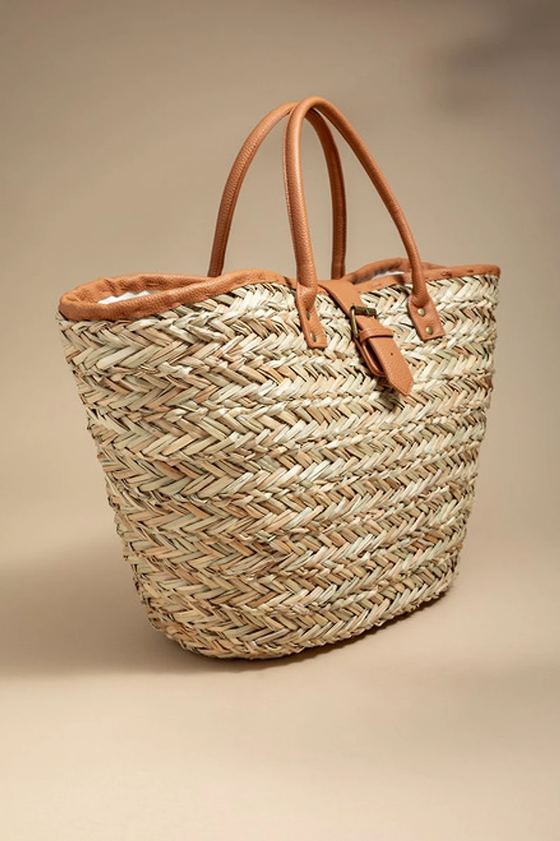 Camila Straw Tote Bag