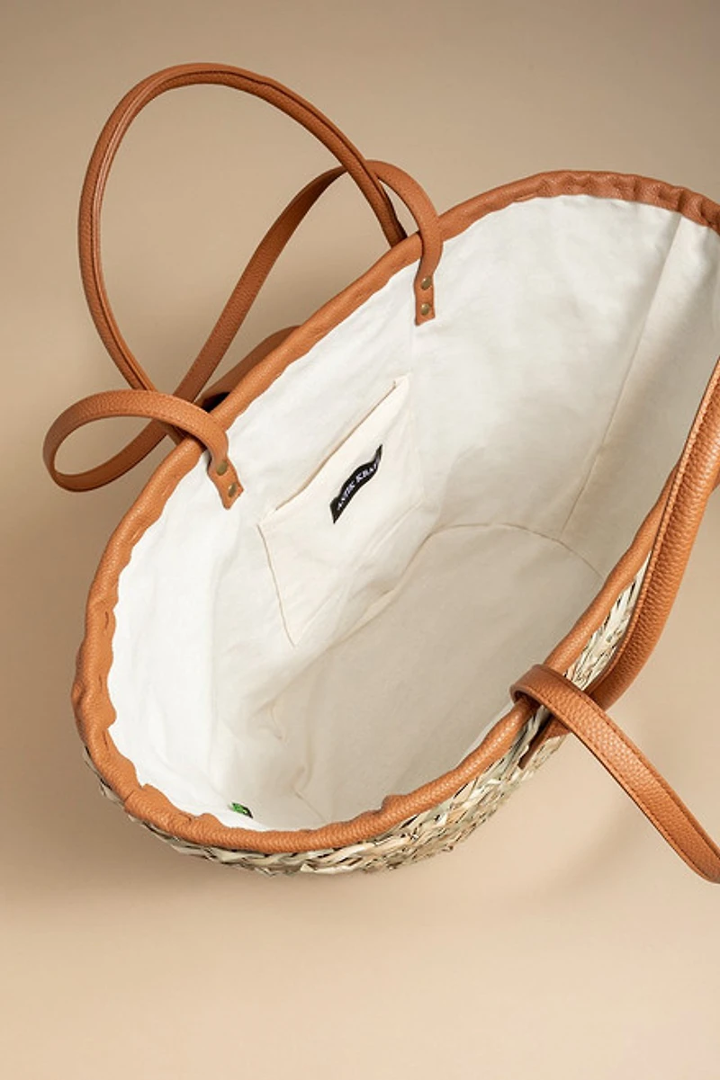 Camila Straw Tote Bag