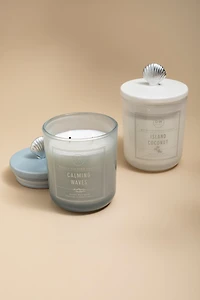 DW Home Island Coconut 11oz Scented Candle Jar