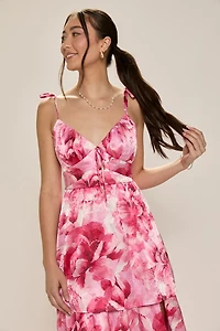 Robin Floral Tiered Maxi Dress