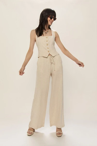 Tammi Wide Leg Linen Pants