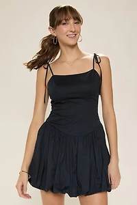Claudia Drop Waist Mini Dress