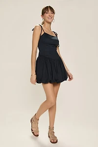 Claudia Drop Waist Mini Dress