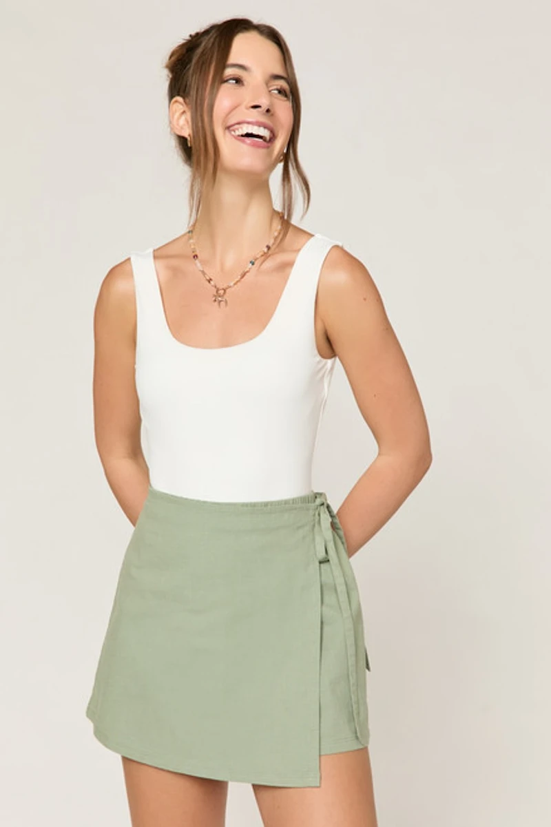 Adrian Side Tie Skort
