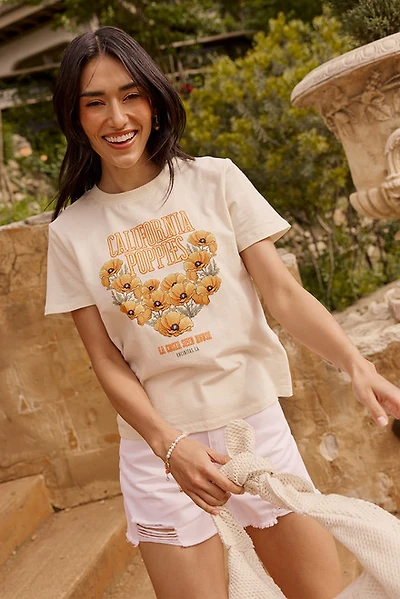 California Poppies Graphic Tee