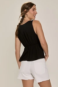 Hope Scalloped Hem Top