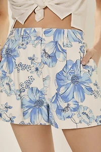 Mia Floral Print Shorts