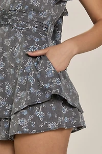 Diane Flutter Sleeve Romper