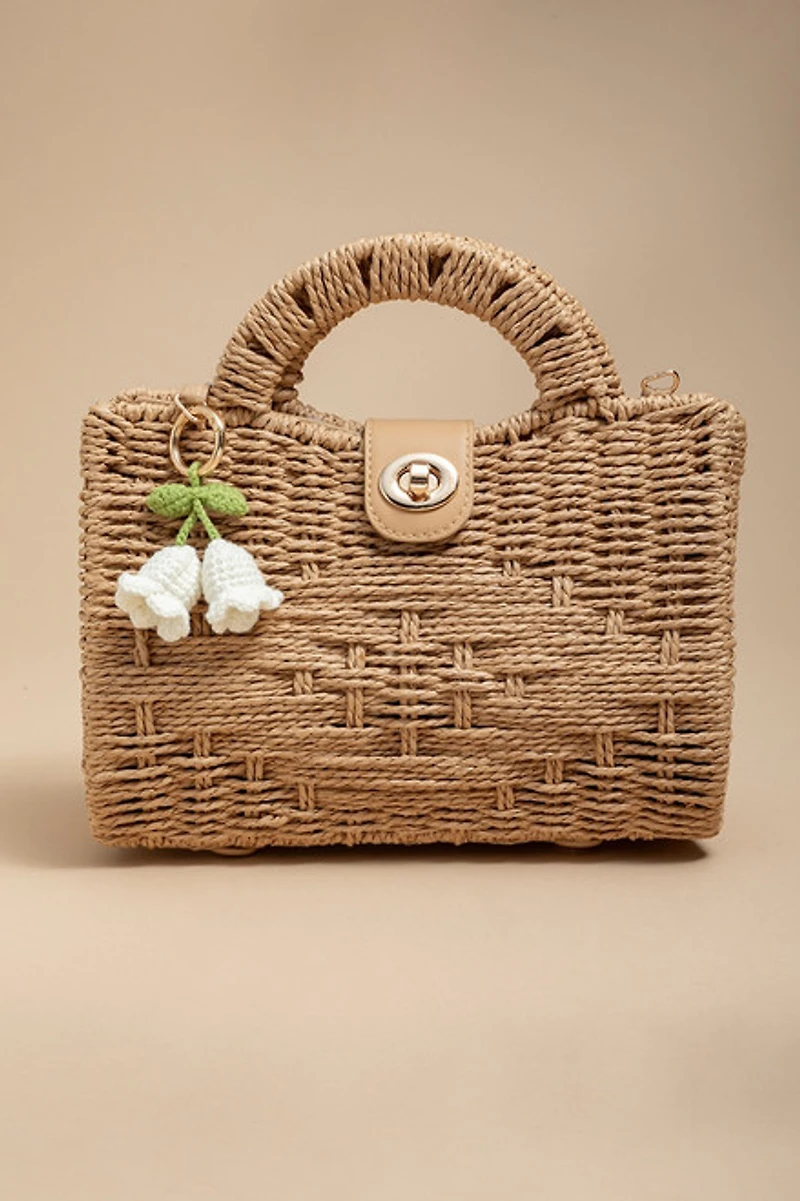 Milly Crochet Tulip Bag Charm